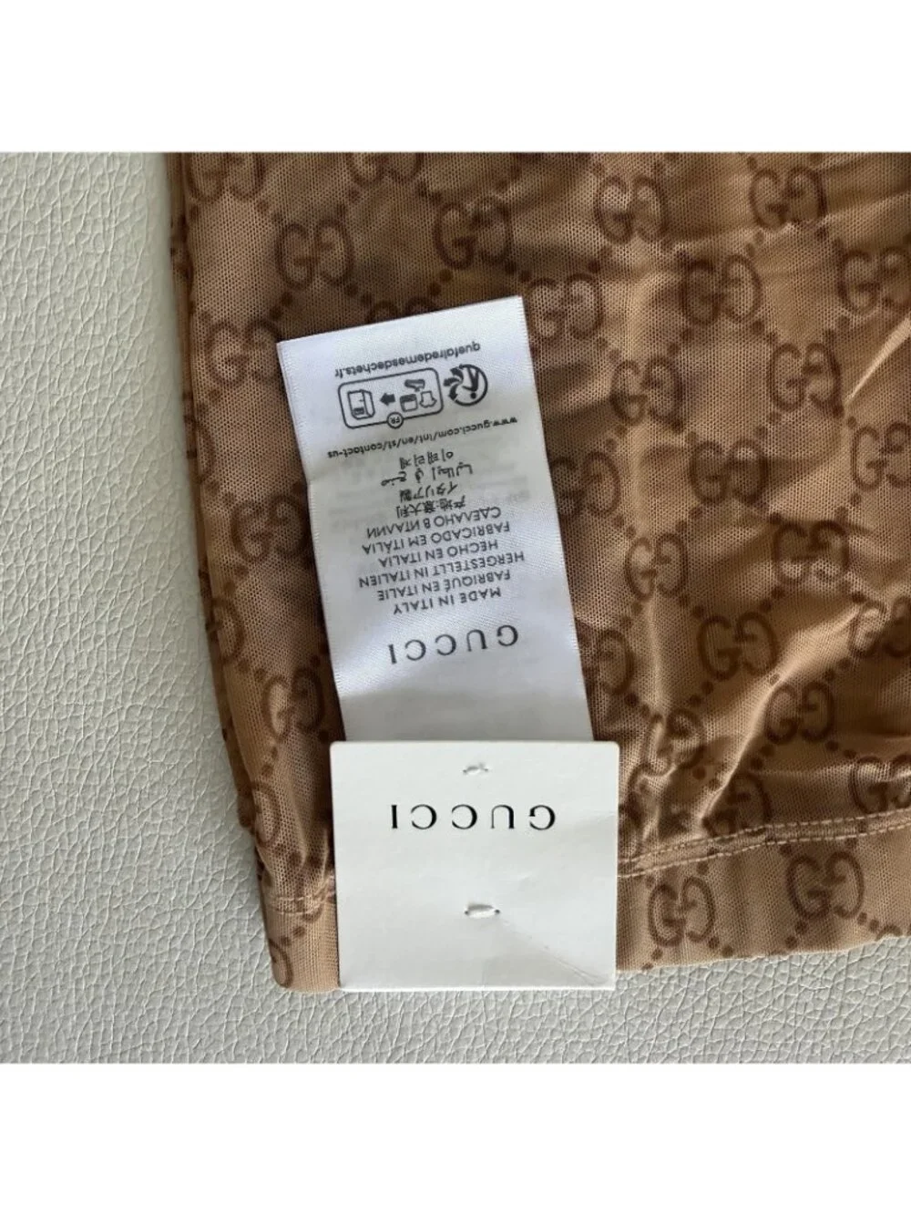 Gucci new tag